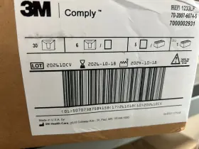 1233lf 3m Comply Bowie-dick Type Test Pack - Case Of 30 Exp 10/2026