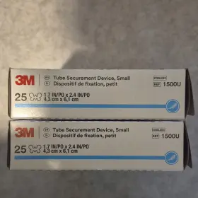 1500u 3m 50 Count Tube Securement Device Small 1.7in/po X 2.4in/po