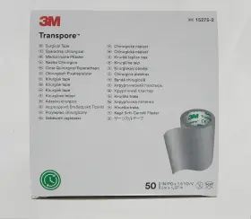 1527s-2 3m Transpore Surgical Tape 2 Inch X 1.5yd Case Of 250 Rolls Exp 1/18/2029