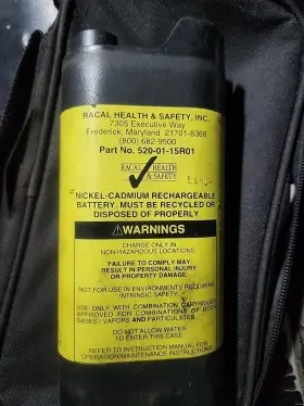 520-01-15r1 3m Untested Nickel-cadmium Battery For Breathe Easy Papr System 520-01-15r1 3m Untested Nickel-cadmium Battery For Breathe Easy Papr System