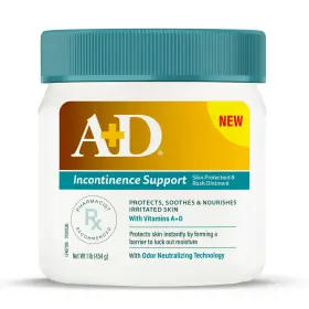 A D 365197407101 Incontinence Skin Protectant Rash Ointment Chafed Odor Neutralizing 16 Oz