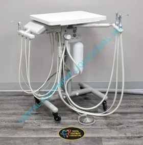 2671 A-dec Cascade Duo Delivery And Assistant Dental Cart Adec Refurbished