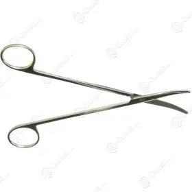 6515-00-365-7100 A & P Surgical Company And Co Metzenbaum Scissors Curved Jaw Blunt 7in
