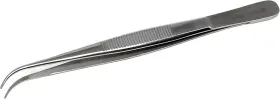 A2z Scilab 686797868872 Lab Tweezers High Precision Forceps 6 Inch 15.2 Cm Fine Strong Silver