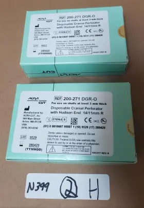 200-271 Acra-cut Dgr-0 Disposable Cranial Perforator With Hudson End 2 Available