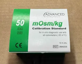 3ma005 Advanced Instruments Osmometer Calibration Standard 50 Mosm/kg