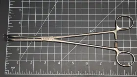 Bj045r Aesculap Rumel Dissecting A. Ligature Forceps Curved 9-1/2 Inch Mixter