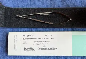 Bm001r Aesculap Durogrip Castroviejo Needle Hldr Smth 145mm New In Box Nib