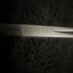 Bm259r Aesculap 8ftft Heaney Needle Holder With Standard Jaw #3
