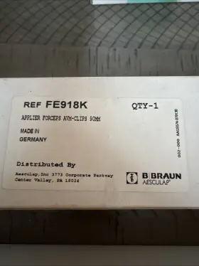 Fe918k Aesculap - Avm Applying Forcep