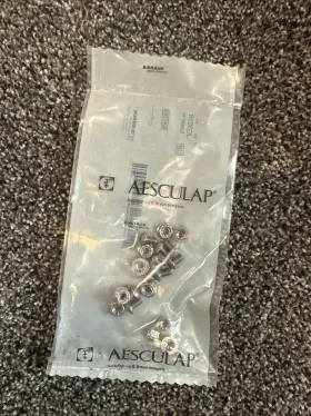 Jg303r Aesculap Sterilcontainer System Screw Set X10 Per Pack
