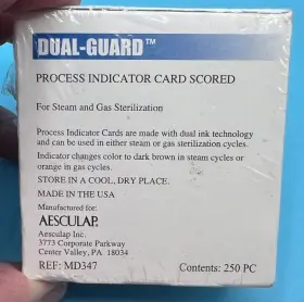 Md347 Aesculap Dual-guard Process Indicator Card Qty-250