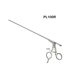 Pl100r Aesculap Cholangiography Clamp Straight 5 Mm 33 Cm Instrument