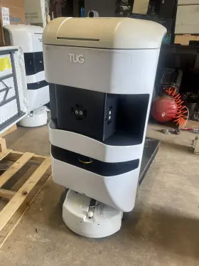 293091a Aethon Tug Exchange Autonomous Mobile Robot Hospital Supply Cart #3