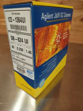 122-1364ui Agilent J&w Db-624 Ultra Inert Gc Column 60 M 0.25 Mm 1.40