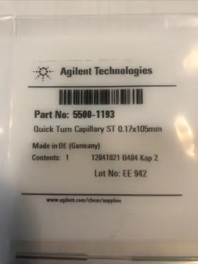 5500-1193 Agilent Quick Turn Capillary St 0.17 X 105mm