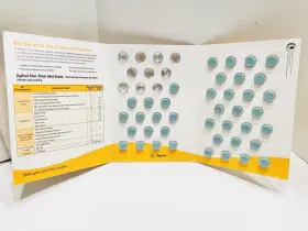 8010-0205 Agilent Crosslab Non-stick Advance Green Inlet Septa 10mm 40pcs
