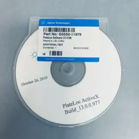 G5550-11979 Agilent Technologies Plateloc Activex Build 13.0.0.997 Software Cd Rom #3