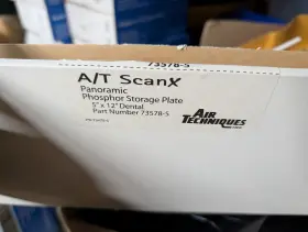 73578-5 Air Techniques Scanx 5x12 Panoramic Psp Plate Dental X-ray Phosphor New
