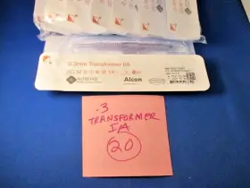 8065752885 Alcon .3 Transformer I/a Set Of 20 Sealed Expire 2027 Eye Surgery Low Ship
