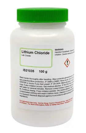 Is21035 Aldon Laboratory-grade Lithium Chloride 100g - The Curated Chemical Collection