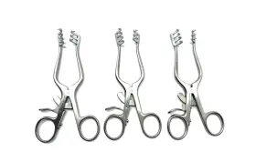 Sa3110 Allegiance Qty-3 Weitlaner Retractors 3x4 Sharp Prongs 5-1/2in P4