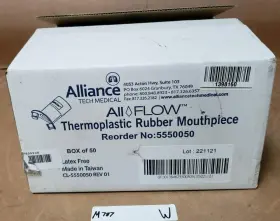 5550050 Allflow Box Of 50 Thermoplastic Rubber Mouthpieces 221121 M787 W