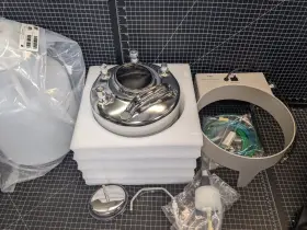34410807 Alloy Procucts Corp Bd Lsr Ii Cytometer Sheath Tank Pressure Dispensing Vessel Millipore