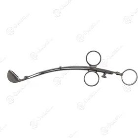 N60601 Aloe X Shambaugh Adenotome No. 1 Small Size 10mm Blade Reverse Curved N6060