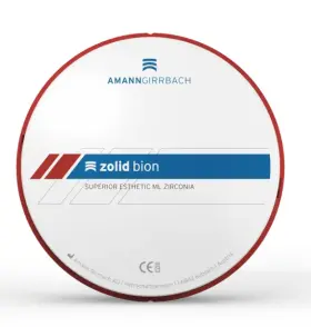 768278 Amann Girrbach - Zolid Bion A3 98x16 F