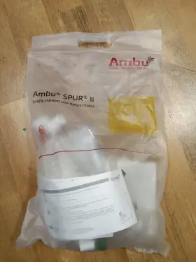 530614800 Ambu Bag Spur Ii Pediatric Resuscitator Toddler Mask And Oxygen Reservoir