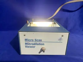 B1010-6 American Micro Scan Microdilution Viewer - Powers On Please Read