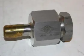 45-63881 Aminco Scientific Instruments High Pressure Ss Fitting 60000 Psi 9/16-18 X .59 Inch Tube Od