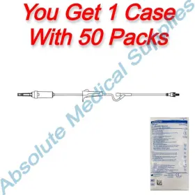 107201 Amsino 50-packs Amsafe Administration Set 72 Inch Sterile