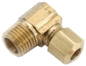 710069-0606 Anderson Metals 10 Pack - Brass Compression Elbow Lead Free 3/8 X Inch Mpt