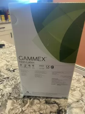 816684 Ansell 1 Box Gammex Non-latex Surgical Gloves Powder-free Size 6 50 Pairs