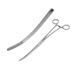 25-45327 Argent Bozeman Sponge Forceps Surgical 10in
