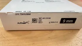 Ar-1218-90 Arthrex Cannulated Drill 9 Mm - Exp 2029