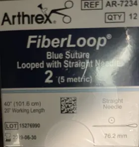 6-30-2029 Arthrex Ar-7234 Fiberwire Exp Date Box Of 12