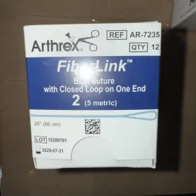 5-31-2027 Arthrex Ar-7235 Fiberwire Exp Date Box Of 12