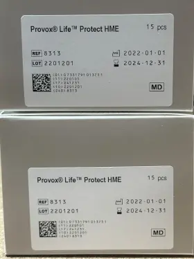 8313 Atos 2x Used Box Provox Life Protect Hme 24 Pieces Left Ref Expires 12-2024 #2