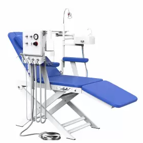 1280200301c Azdent 1083000102c/1280200301c Portable Mobile Dental Delivery Unit System Air Compressor/ Chair Turbine 4holes