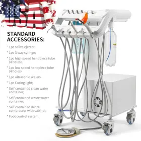 117002008c Azdent Unidad De Entrega M Vil Dental Succi N Compresor Led Curing Light