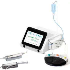 123007013 Azdent 2 In 1 Dental Implant Bone Surgery Machine Bluetooth Pedal 20 Contra Angle