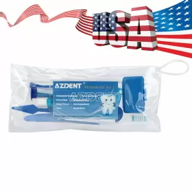D1680000501 Azdent Dental Hygiene Oral Clean Tools Set Orthodontic Teeth Whitening Floss Brush Kit #2