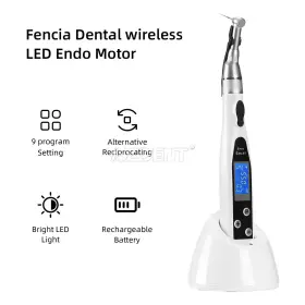 Gz1090201200 Azdent Dental Cordless Led Endo Motor 16 1 Contra Angle /5x Endodontic Niti Files Sx-f3