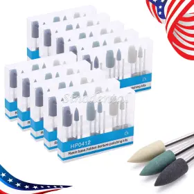 Mt0451739363 Azdent 10 Packs Hp0412 Dental Resin Base Hidden Polishing Kits For Low-speed Handpiece