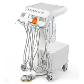Sj110710020 Azdent Portable Dental Delivery Unit Cart Compressor/ultrasonic Scaler Air Polisher