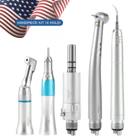 Sj122003057 Azdent Dental Led High Low Speed Handpiece Air Scaler/mobile Delivery Unit Compressor