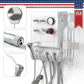Wlj117006010c Azdent Dental Detachable Turbine Unit 4 Holes Weak Suction Work With Air Compressor #2